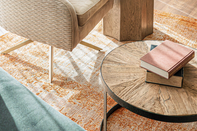 Medium shot of interior details